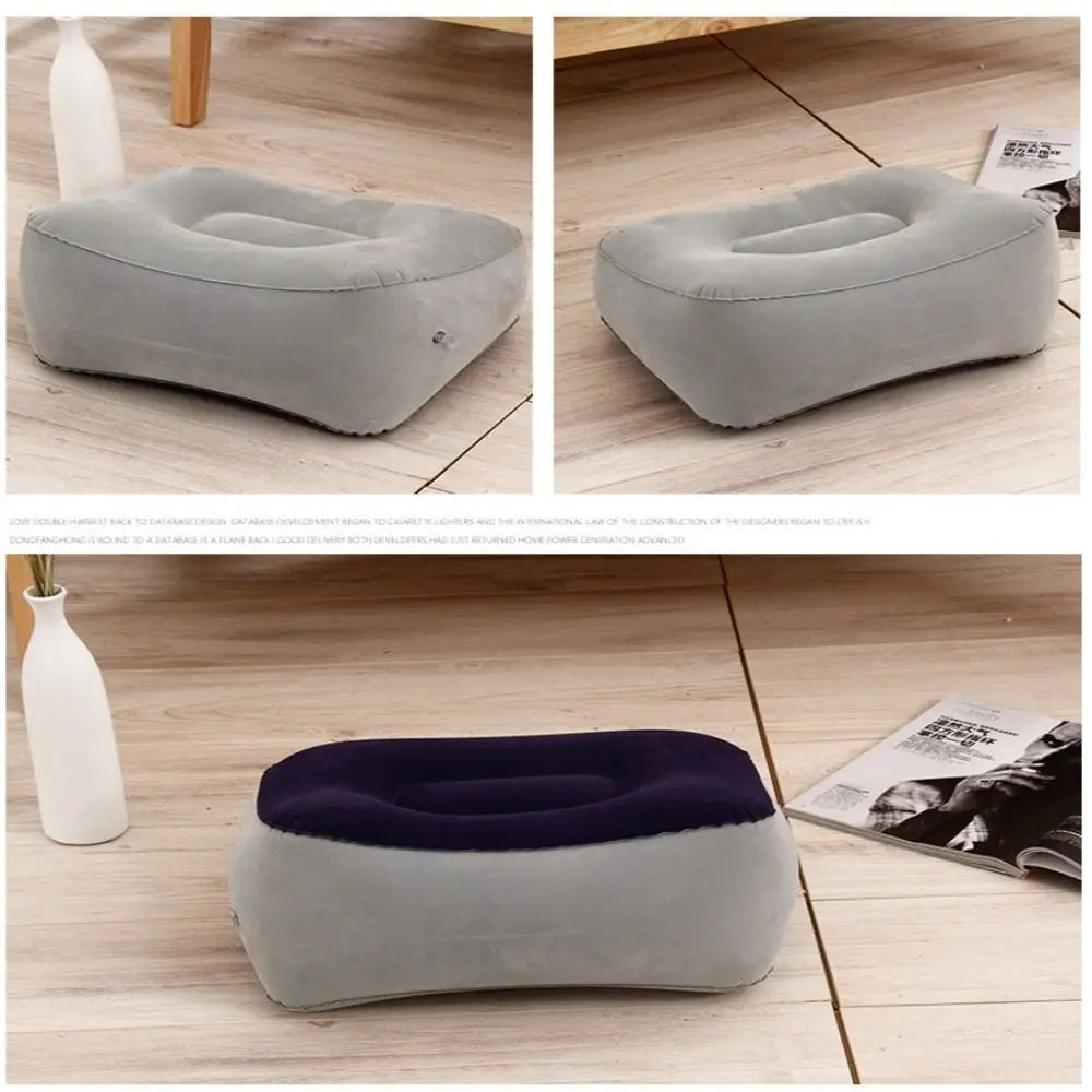 Inflatable Soft Foot Rest Pillow
