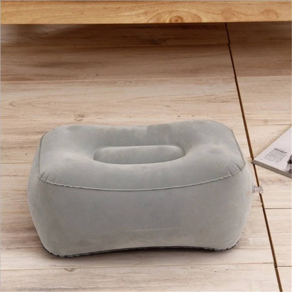Inflatable Soft Foot Rest Pillow