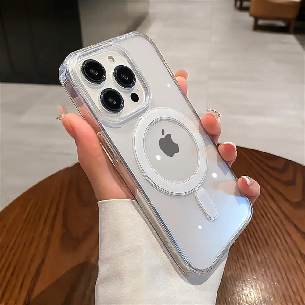 Transparent Magsafe Magnetic Case
