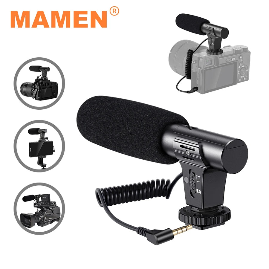 MAMEN Video Recording Microphone