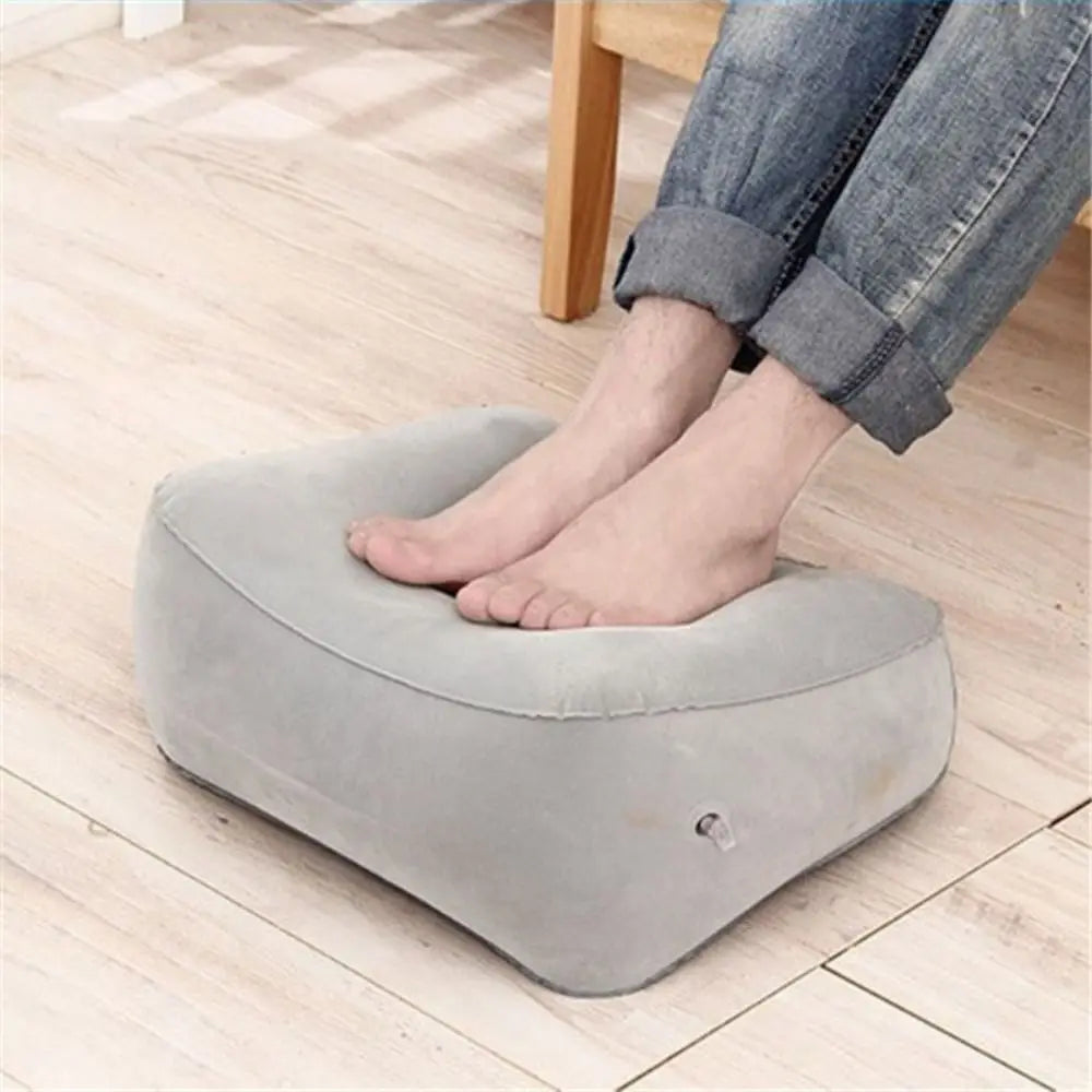 Inflatable Soft Foot Rest Pillow