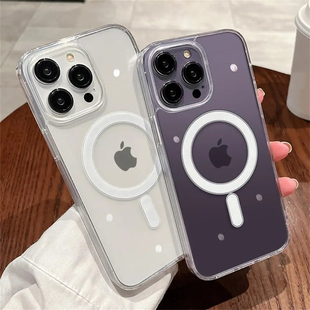 Transparent Magsafe Magnetic Case