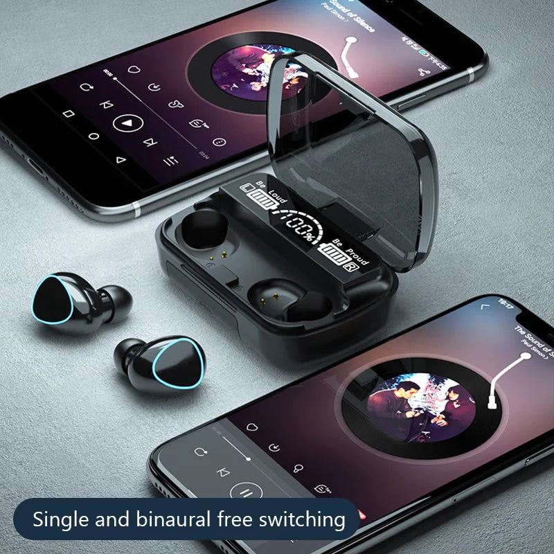 Bluetooth Wireless Noise Canceling Earphones