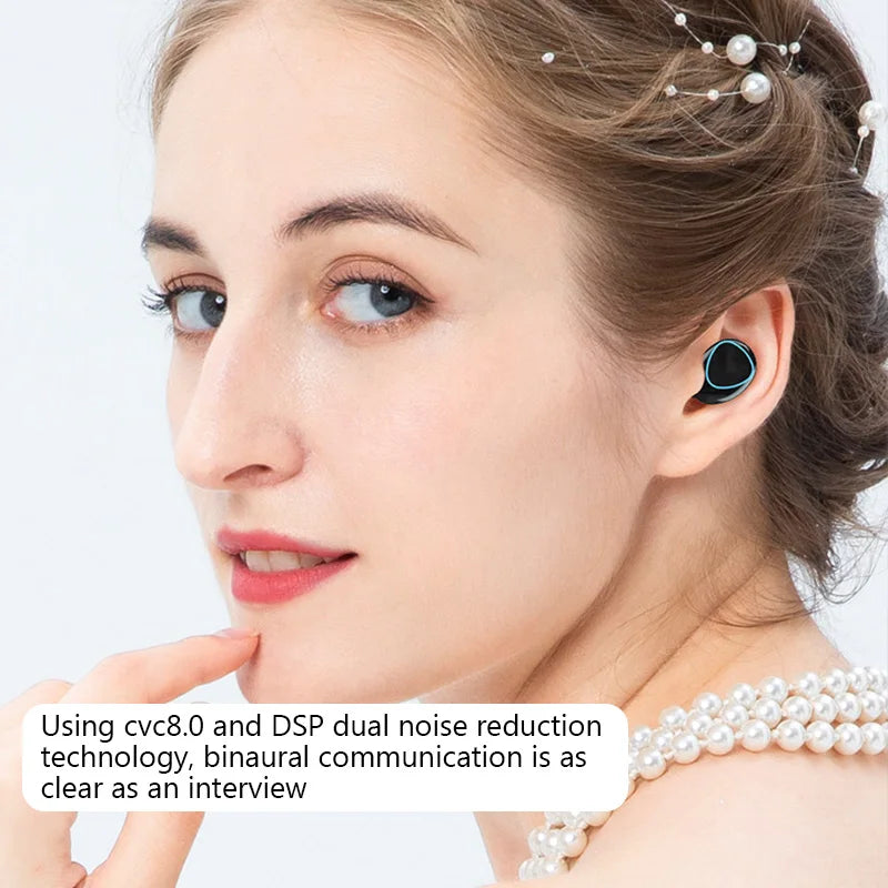 Bluetooth Wireless Noise Canceling Earphones