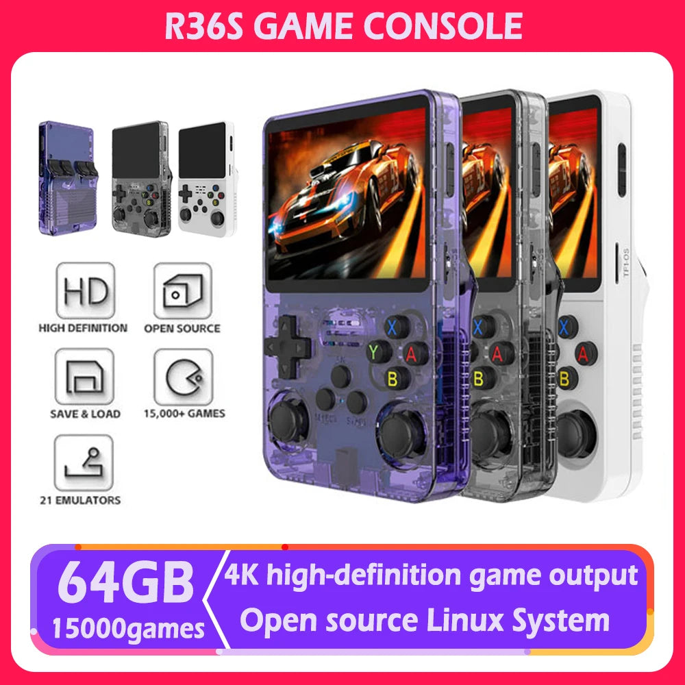 Retro Handheld Game Console
