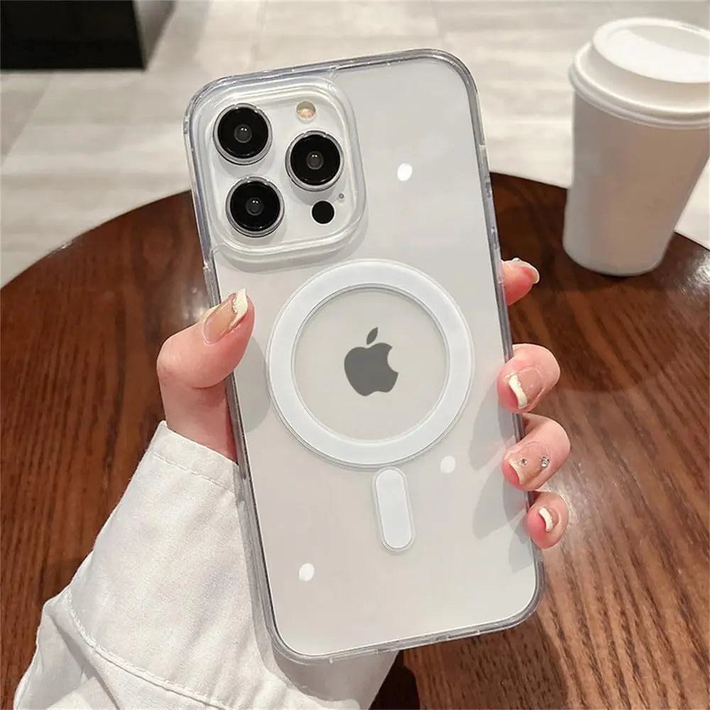 Transparent Magsafe Magnetic Case