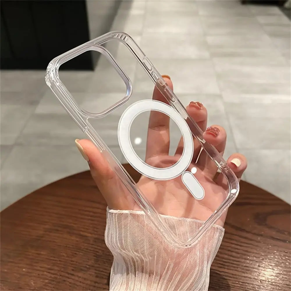 Transparent Magsafe Magnetic Case