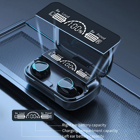 Bluetooth Wireless Noise Canceling Earphones