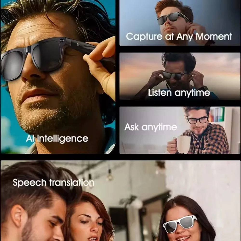 Smart Glasses AI Camera