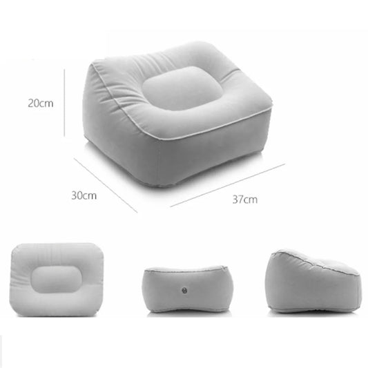 Inflatable Soft Foot Rest Pillow
